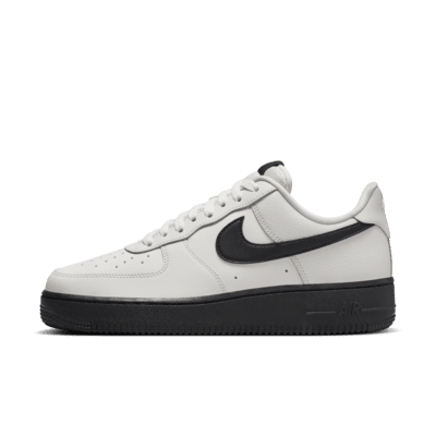 Air force one nike black and shops white